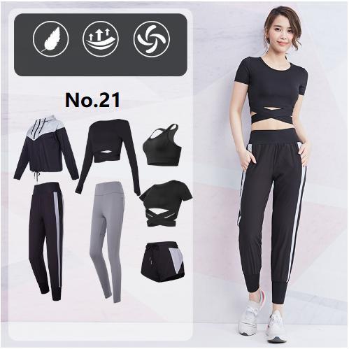 ヨガ　トレーニングウェア　3点セット 3点セット ヨガウェア スポーツウェア レディース パーカー