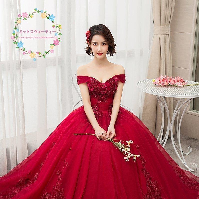 カラードレス　ロングドレス　パニエ カラードレス ロングドレス 色 二次会 パーティードレス パニエ