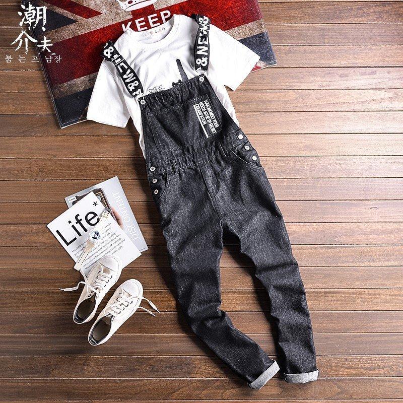 メンズサロペット オーバーオール デニム つなぎ オールインワン