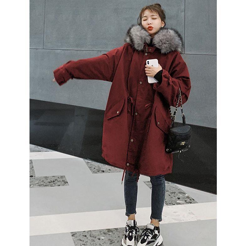 裏ボア コート レディース アウター ファー ロング丈 ロングコート