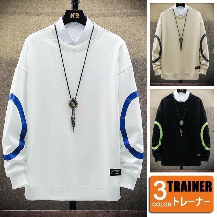 ファッション 3年保証 即日出荷 スウェットトレーナー メンズ 春服 長袖tシャツ クルーネック プルオーバー 韓国ファッション メンズトレーナー ゆったり カジュアルトップス 30代40代50代 Ufnurh5ump Wrestlesquare Com