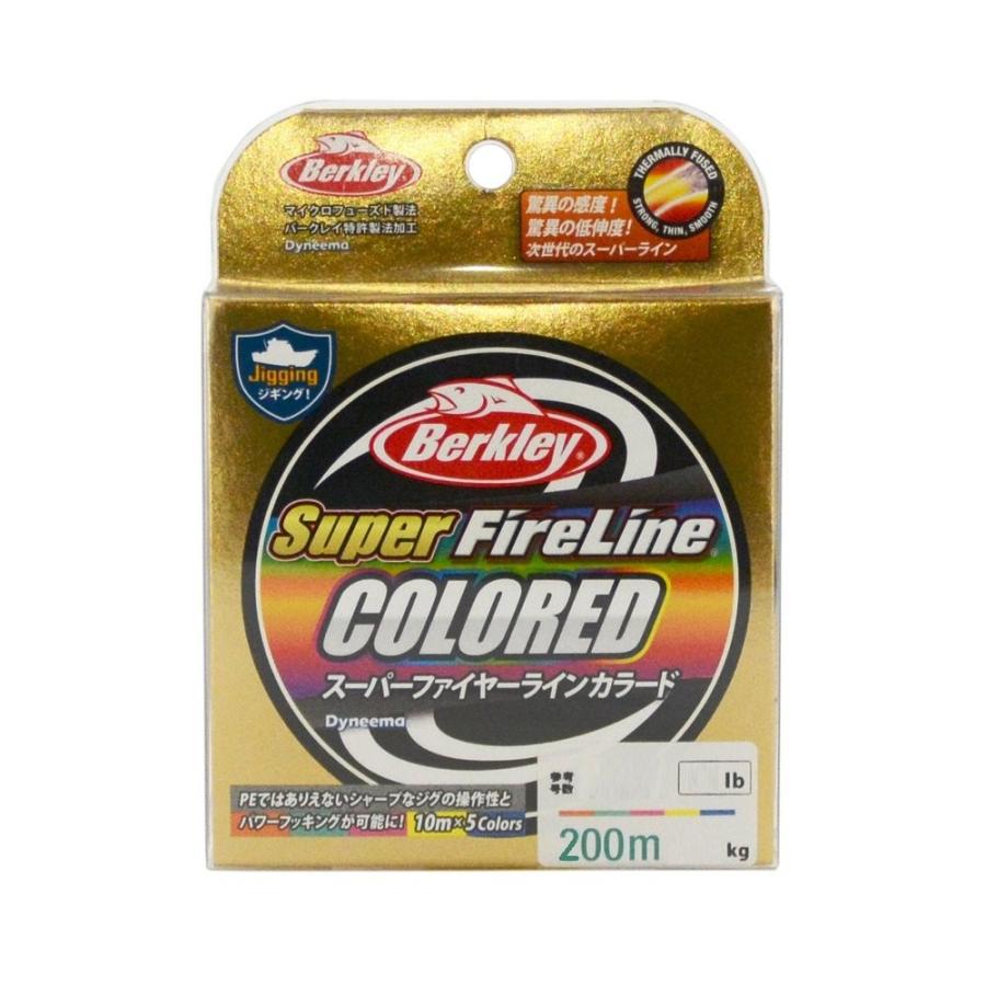 バークレイ(Berkley) PEライン 200m 3.0号/45lb 10m毎カラー スーパーファイヤー 釣り糸|takes-shop|02