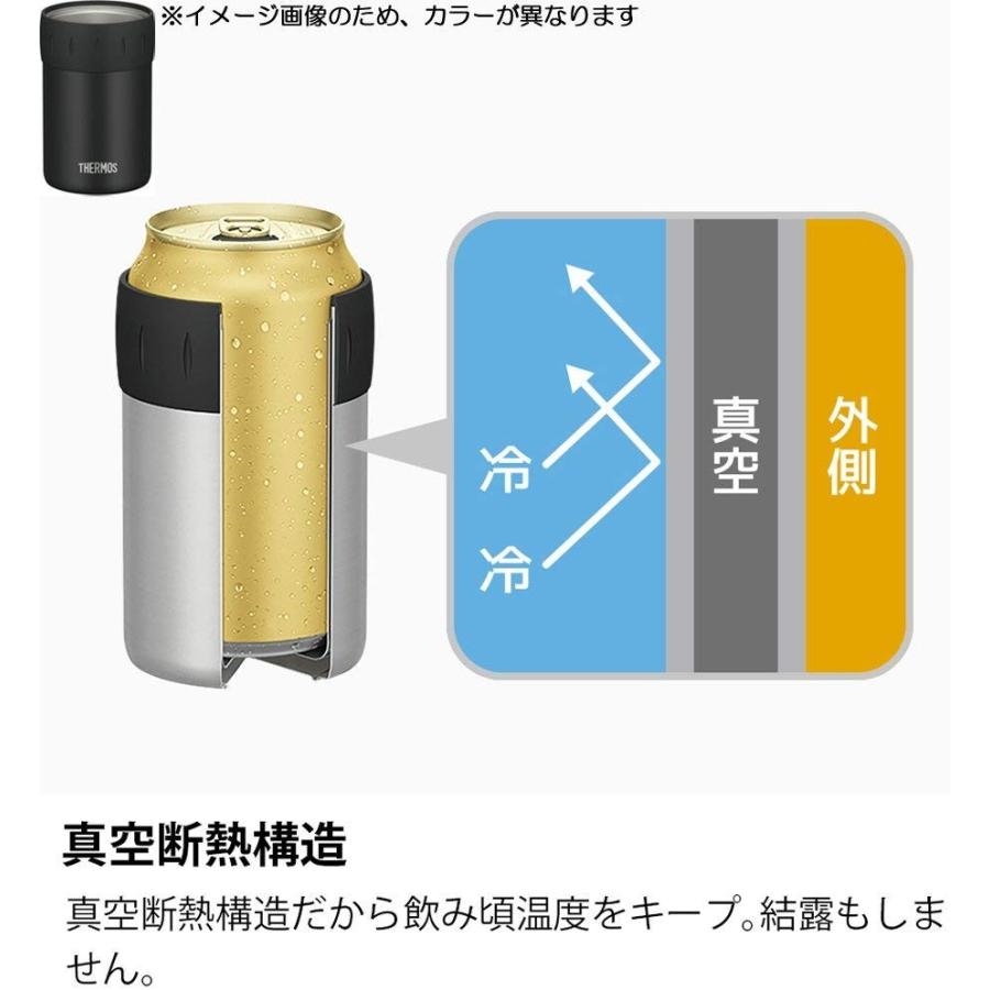 サーモス 保冷缶ホルダー 350ml缶用 ブラック JCB-352 BK