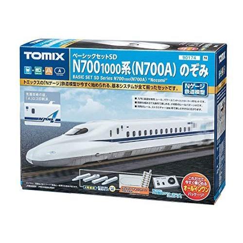 TOMIX Nゲージ ベーシックセット SD N700-1000系 (N700A)のぞみ 90174 鉄道模型 入門セット