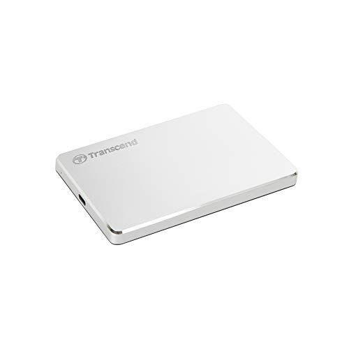 Transcend USB3.1 2.5インチ スリムポータブルHDD 2TB TS2TSJ25C3S