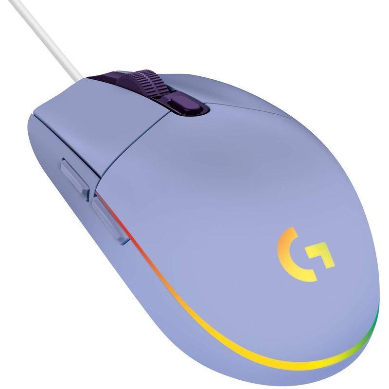 有名ブランド ゲーミングマウス ロジクールg G セット買いlogicool 有線 6個プログラムボタン Rgb Lightsync ライラック G3 マウス トラックボール Pathwaysfl Org