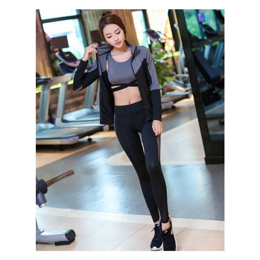 スポーツウェア レディース セット 細見せ トレーニングウェア 上下 ランニング ウェア 可愛い フィットネスウェア おしゃれ Tech009e Y5118 竹さんカンパニー 通販 Yahoo ショッピング