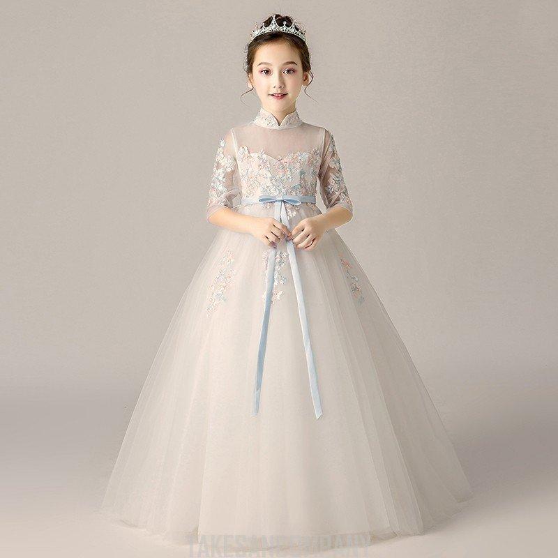 22福袋 女の子ワンピース 子供服 子どもドレス 新品セール子供ドレスフォーマルピアノ発表会ドレス 新品セール子供ドレスフォーマル コンクール 七五三 秋冬セール 結婚式 子ども服 Zenan Ca