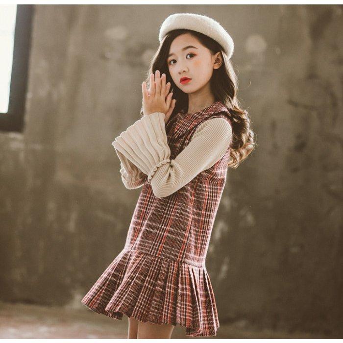 格安人気 子供服 ワンピース 女の子 春秋 長袖 チェック柄 アンサンブル スウィート お姫様 キッズ ワンピース 膝上丈 結婚式 発表会 七五三 お呼ばれ お食事会 新発 Turningheadskennel Com
