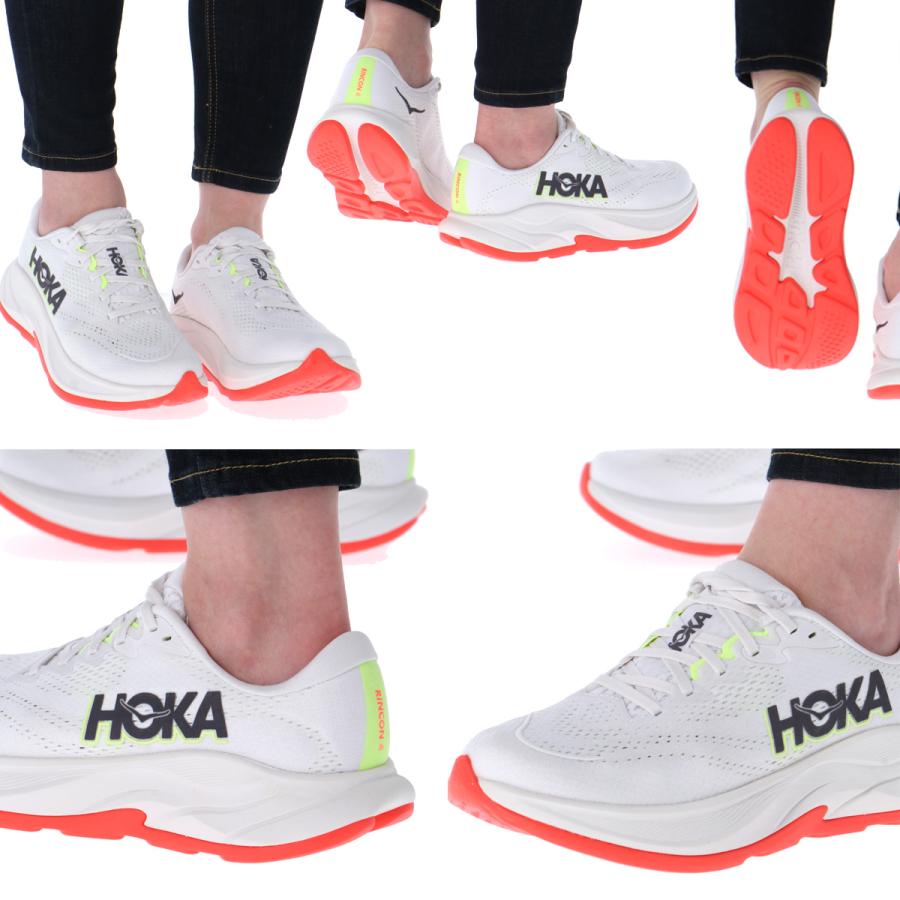ホカ HOKA ランニングシューズ レディース リンコン4 ワイド ホカ ランニングシューズ レディース リンコン 4 RINCON 黒 おしゃれ
