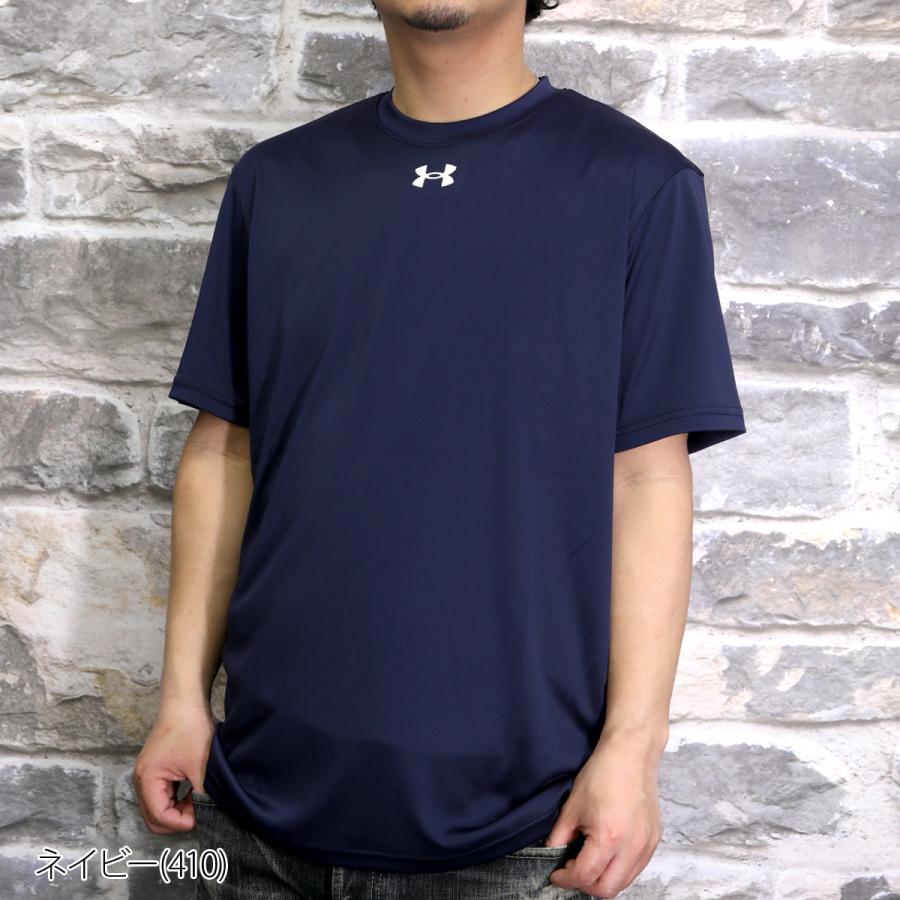 アンダーアーマー Tシャツ メンズ 上 UNDER ARMOUR 半袖 薄手 吸汗速乾