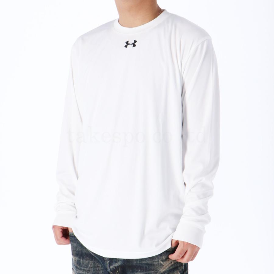 アンダーアーマー 長袖Tシャツ メンズ 上 UNDER ARMOUR 長袖 薄手 吸汗速乾 ドライ ワンポイント ロンT 1375590 定番｜takespo｜16