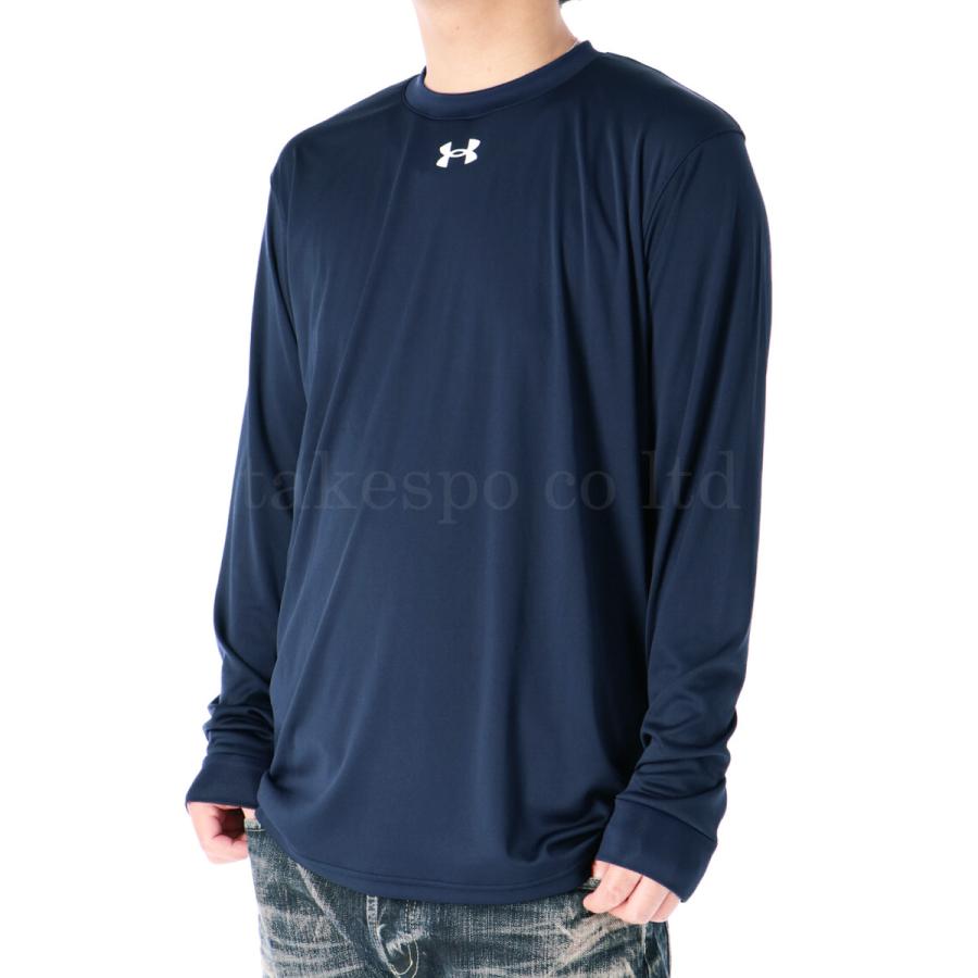 アンダーアーマー 長袖Tシャツ メンズ 上 UNDER ARMOUR 長袖 薄手 吸汗速乾 ドライ ワンポイント ロンT 1375590 定番｜takespo｜17