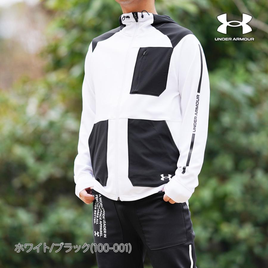 アンダーアーマー ジャージ メンズ 上下 UNDER ARMOUR パーカー パンツ ストレッチ ドライ 吸汗 速乾 トレーニングウェア 1378380-1378377 送料無料 SALE セール｜takespo｜06