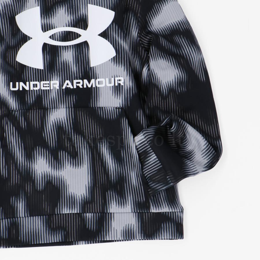 アンダーアーマー スウェット ジュニア 上下 スエット UNDER ARMOUR パーカー パンツ 裏起毛 軽量 速乾 ストレッチ ビックロゴ 保温 通気性 通｜takespo｜11