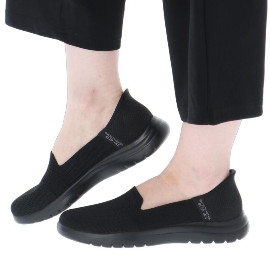 未使用級 スケッチャーズ スリップインズ オンザゴー 25cm 黒 エステル SKECHERS（スケッチャーズ） スリップインズ 送料無料 シューズ