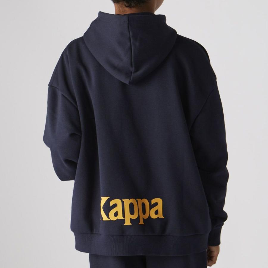 Kappa（カッパ） パーカー ジュニア スウェット ブランド フード付き