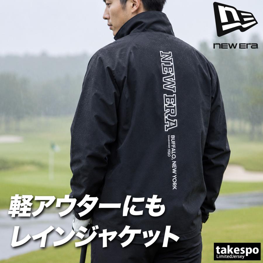 新品！合羽　NEW ERA ニューエラ レインウェア　ジャケット　XL NEW ERA（ニューエラ） レインウェア カッパ 雨具 ブランド レイン