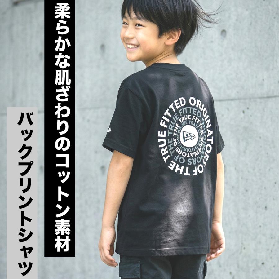 NEW ERA（ニューエラ） Tシャツ ジュニア ブランド サークルロゴ