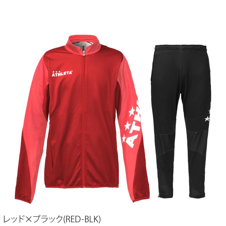 アスレタ ジャージ メンズ 上下 ATHLETA サッカー フットサル ビッグロゴ トレーニングウェア 18003-18004 送料無料 新作｜takespo｜09