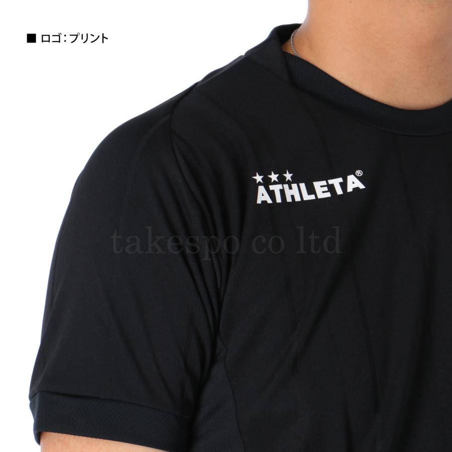 東京ヴェルディ×ATHLETA　アスレタ半袖Tシャツ　ブラック　Lサイズ ATHLETA（アスレタ） Tシャツ メンズ 半袖 速乾 スポーツ ブランド