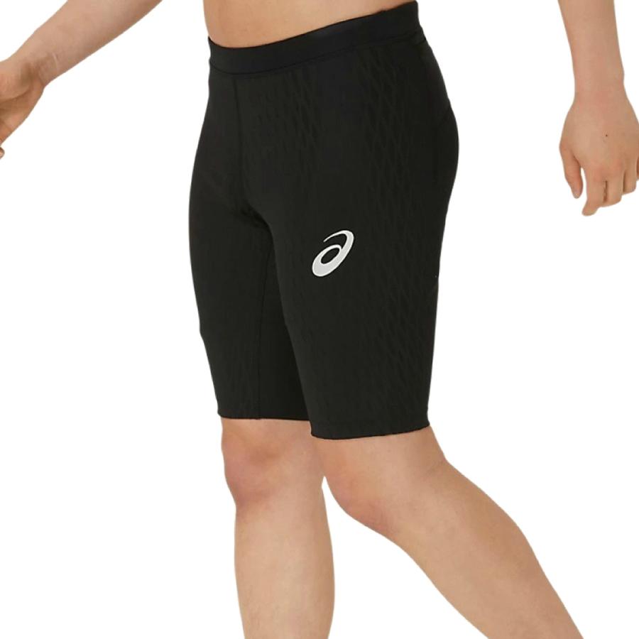 ASICS ブラックタイツ Sサイズ 2011D178 ASICS（アシックス） コンプレッションタイツ メンズ ブランド