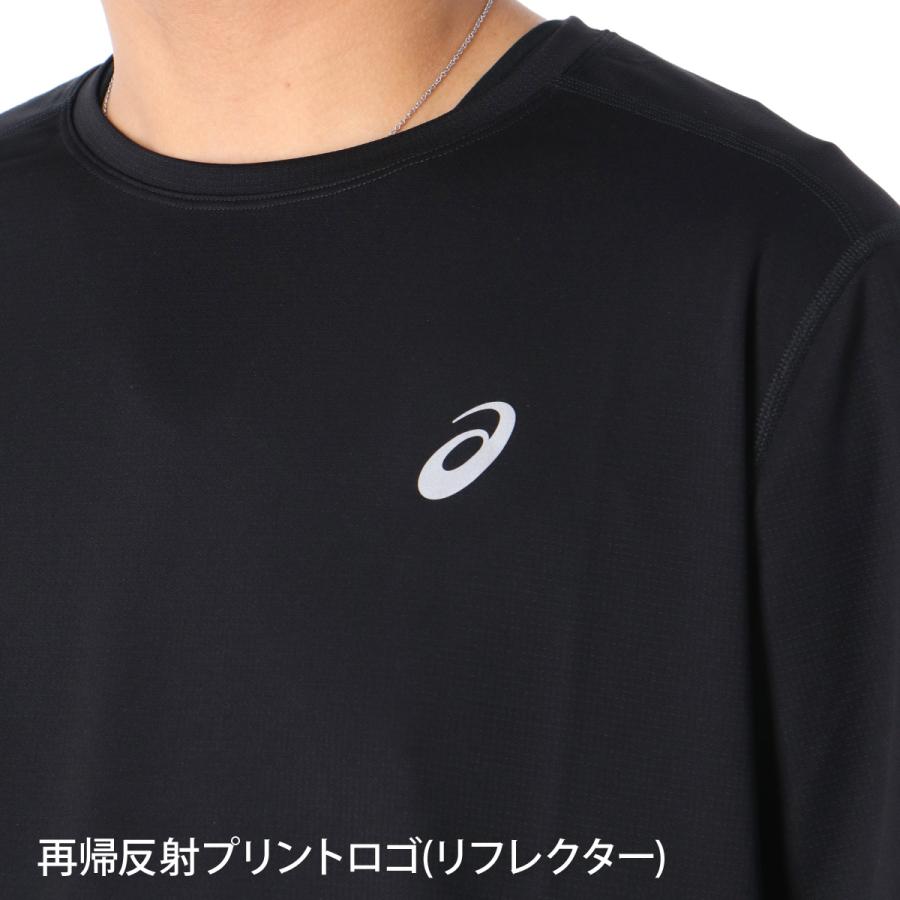 ASICS（アシックス） Tシャツ メンズ 半袖 吸汗 速乾 吸水 ブランド 黒