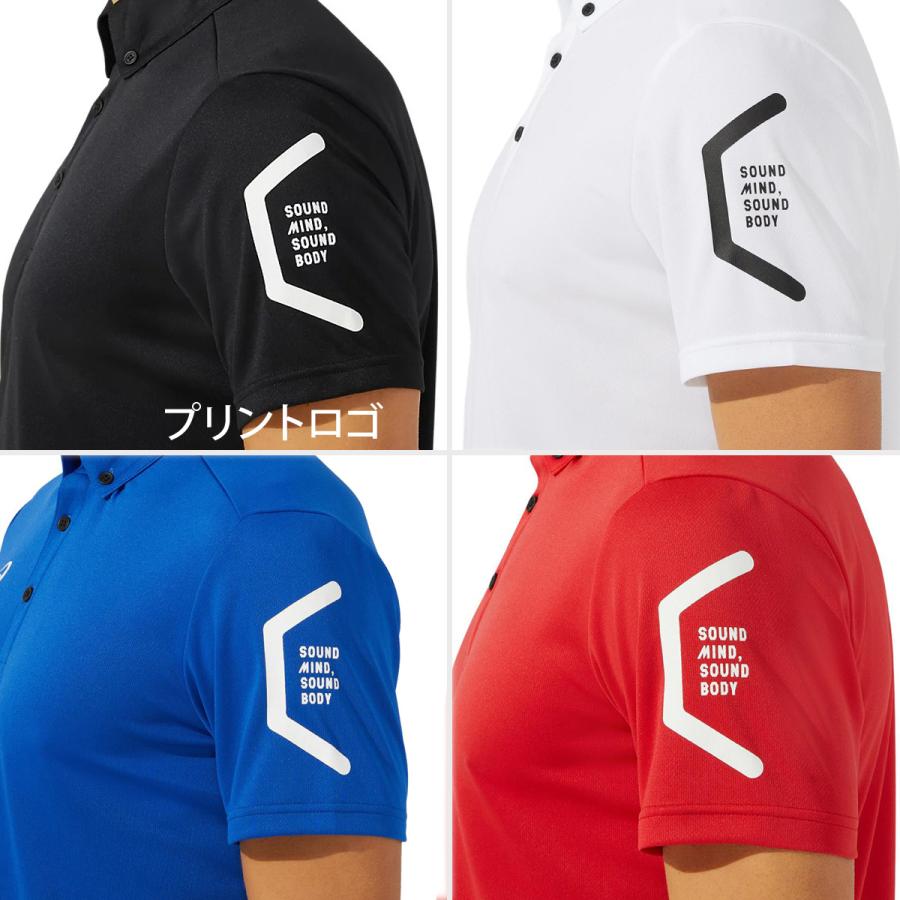 ASICS（アシックス） ポロシャツ メンズ ブランド asics HEXAGON
