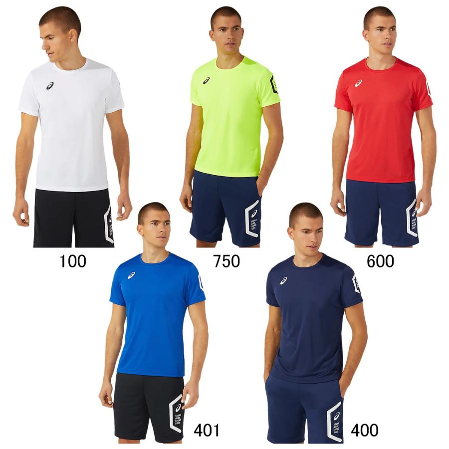 ASICS（アシックス） Tシャツ メンズ 半袖 スポーツ ウェア 吸汗 速乾
