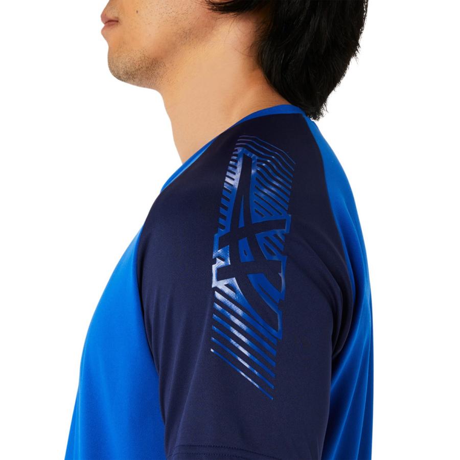 アシックス Tシャツ メンズ 上 asics 半袖 ドライ チーム 吸汗 速乾 TEAM COLLECTION チームコレクション 2031D931 新作｜takespo｜16