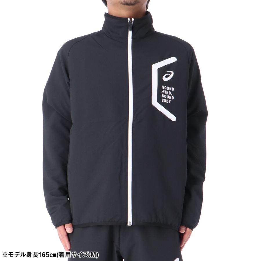 ASICS（アシックス） クロス薄手ジャケット メンズ ブランド チーム
