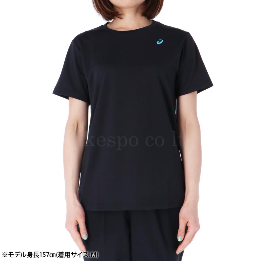 ASICS（アシックス） Tシャツ レディース 半袖 吸汗 速乾 吸水