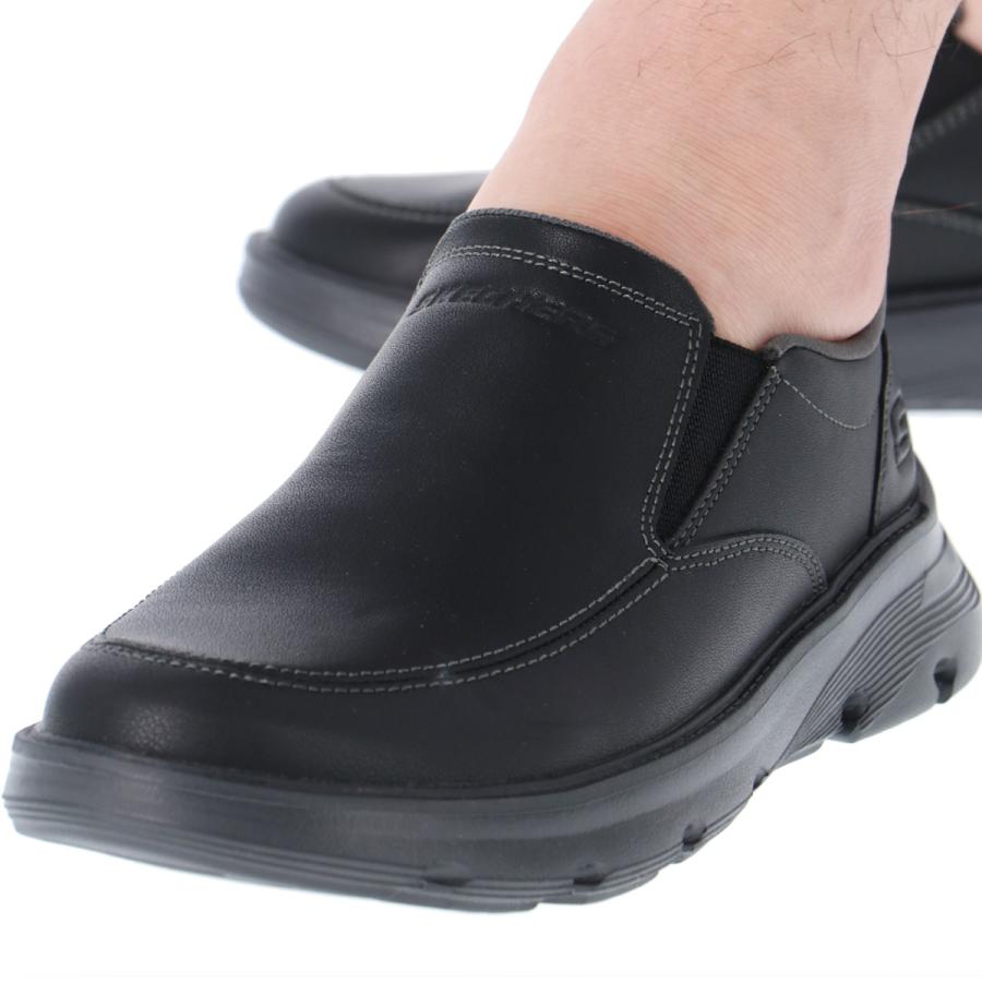 SKECHERS（スケッチャーズ） スリップインズ メンズ レザー シューズ