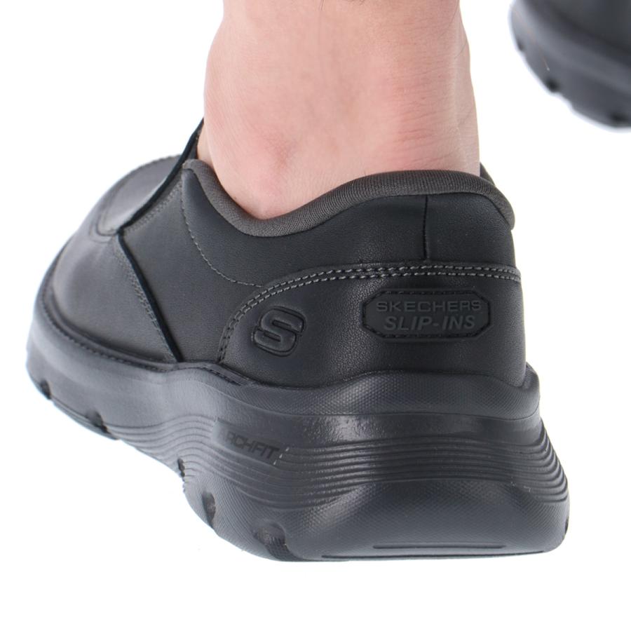 SKECHERS（スケッチャーズ） スリップインズ メンズ レザー シューズ