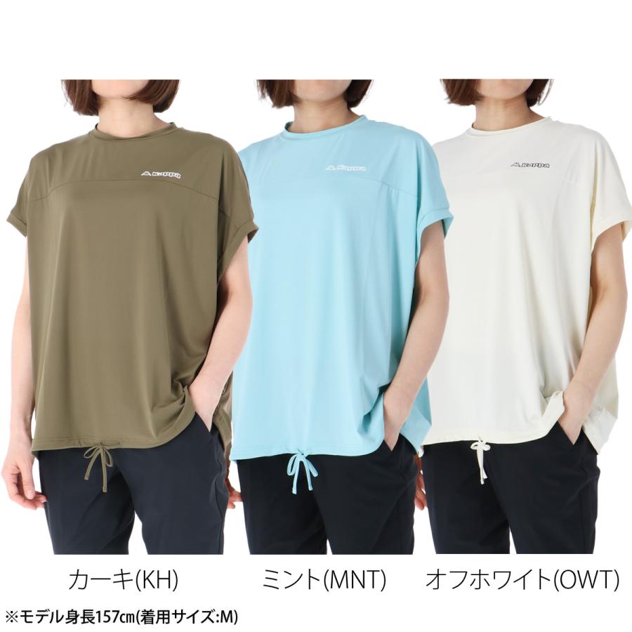Kappa（カッパ） 半袖 吸汗 速乾 吸水 Tシャツ レディース ブランド