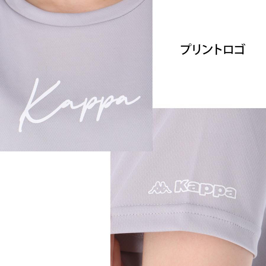 Kappa（カッパ） Tシャツ レディース 半袖 速乾 スポーツ ブランド
