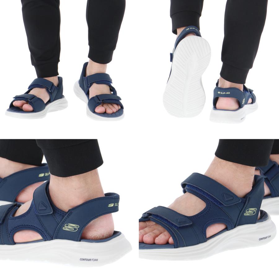 SKECHERS（スケッチャーズ） スリップインズ メンズ レザー シューズ