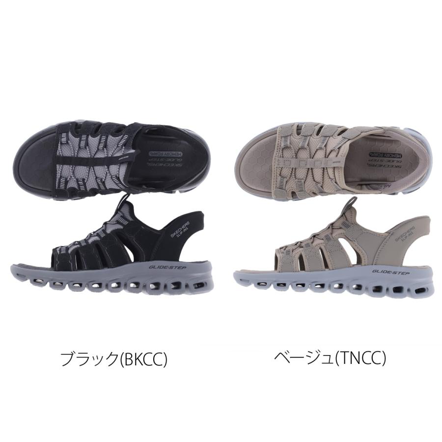 SKECHERS（スケッチャーズ） GLIDE STEP SANDAL メンズ サンダル