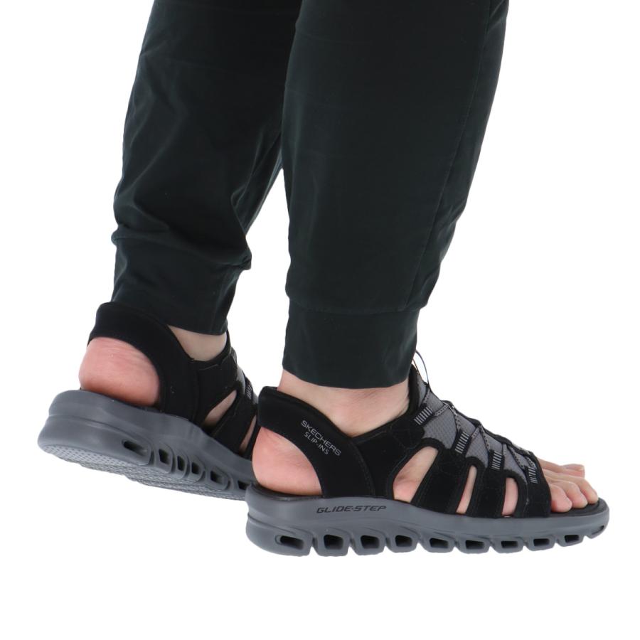 SKECHERS（スケッチャーズ） GLIDE STEP SANDAL メンズ サンダル