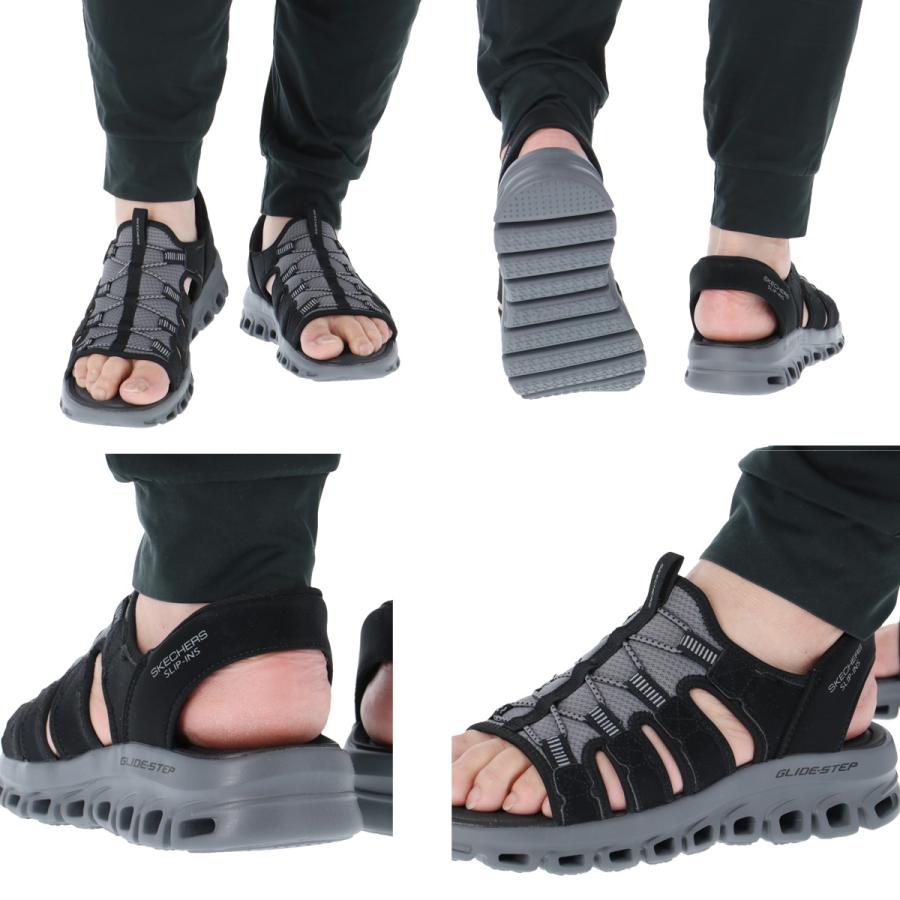 【新品未使用】SKECHERS サンダル GLIDE-STEP SKECHERS（スケッチャーズ） GLIDE STEP SANDAL メンズ サンダル