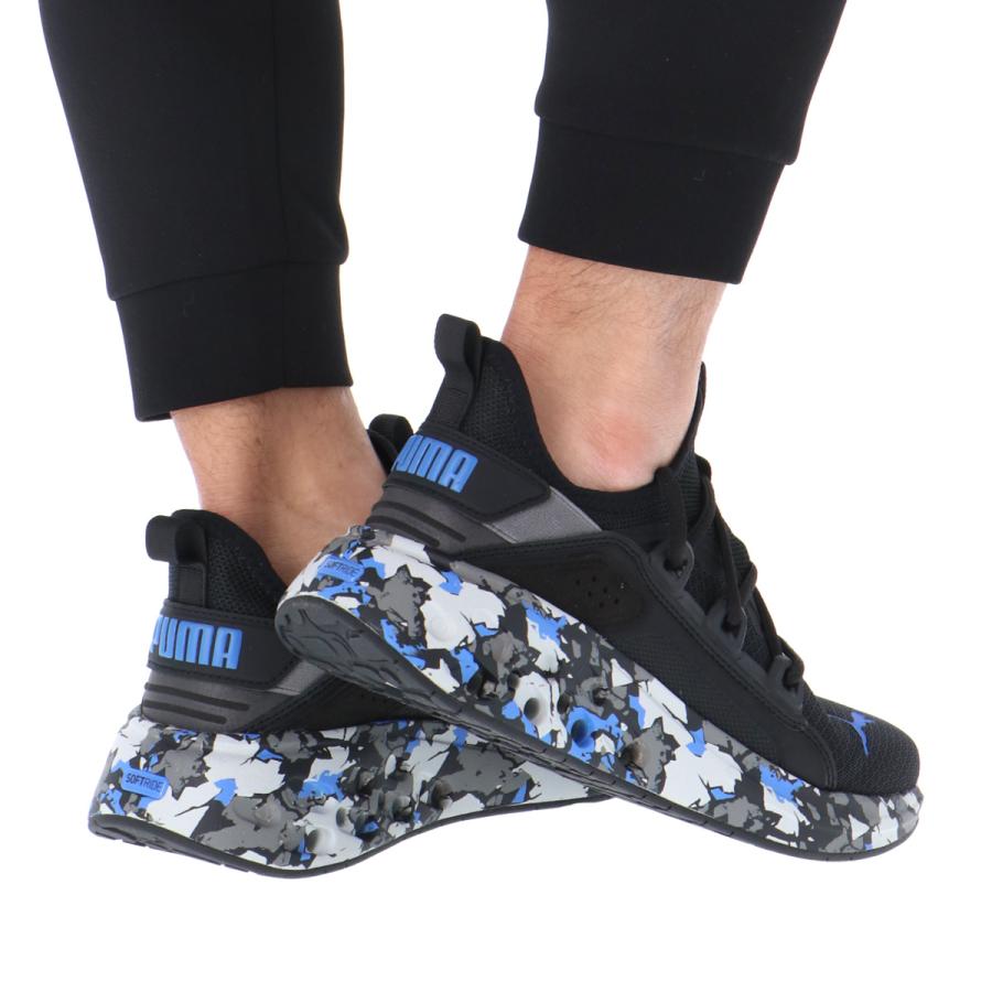 PUMA（プーマ） スニーカー メンズ レディース 黒 カモ柄 迷彩 