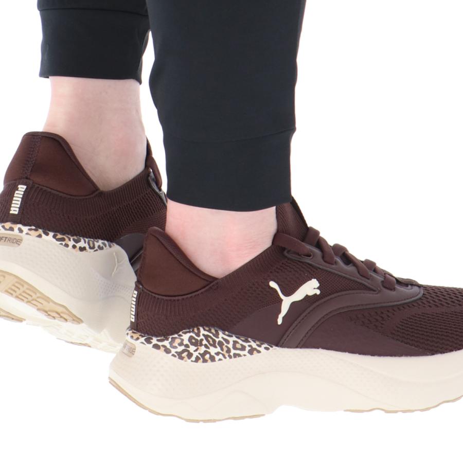 PUMA（プーマ） スニーカー レディース アニマル柄 ヒョウ柄 厚底