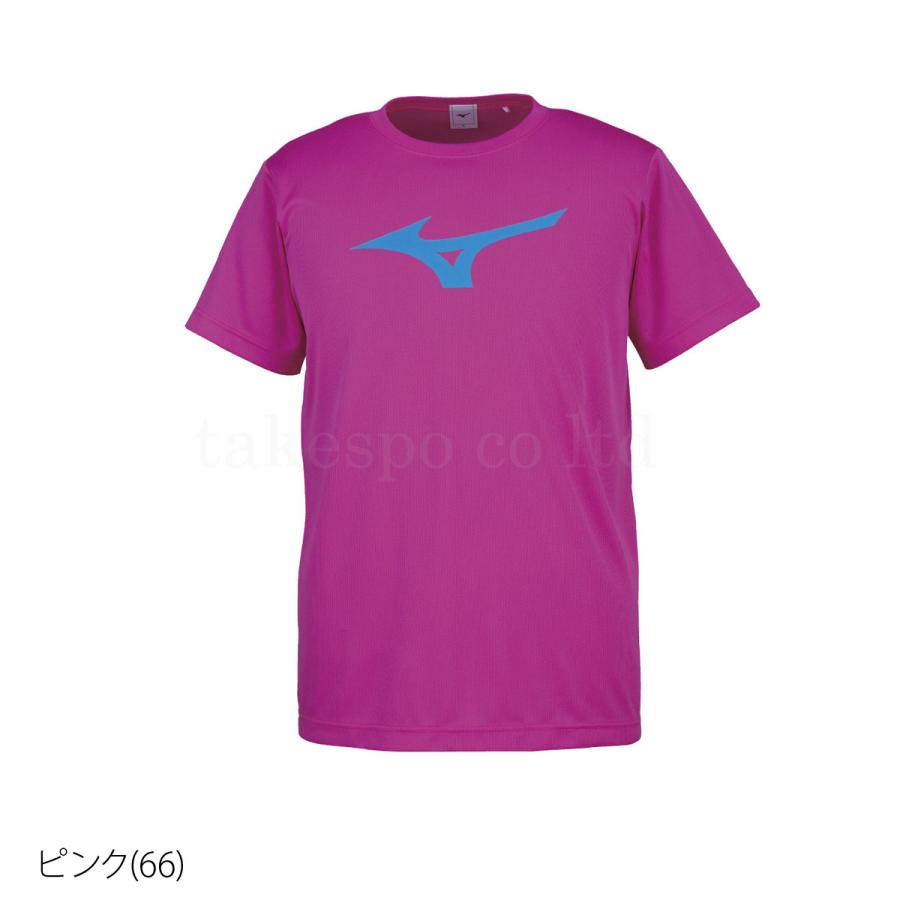 ミズノ Tシャツ メンズ 上 Mizuno 半袖 ビッグロゴ ドライ 速乾 32JA8155 新作｜takespo｜11