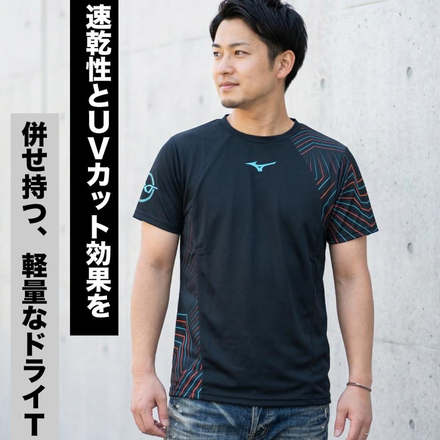 MIZUNO（ミズノ） Tシャツ メンズ 半袖 速乾 スポーツ ブランド 吸汗