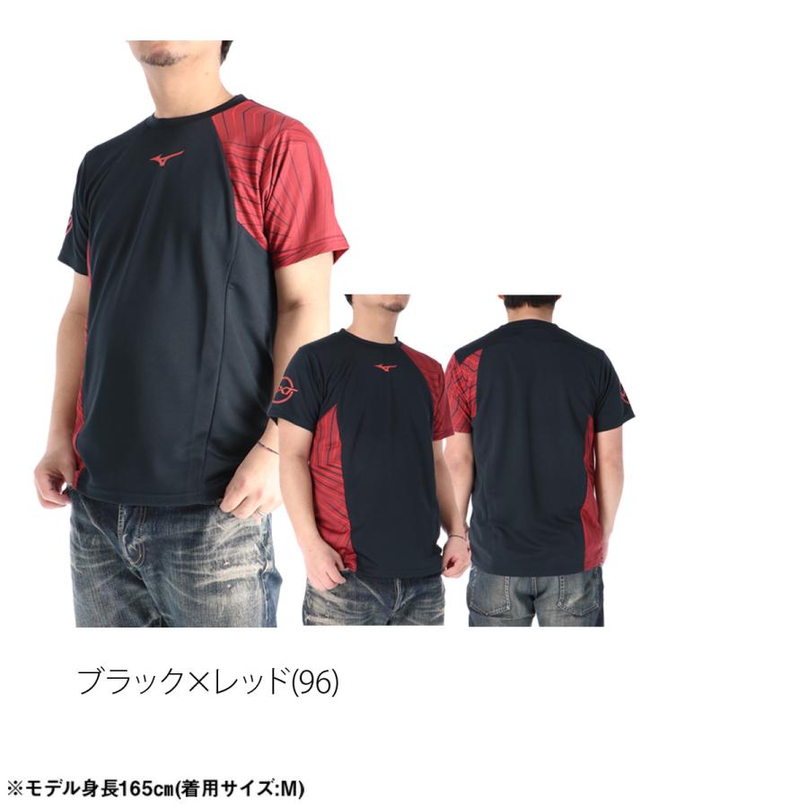 MIZUNO（ミズノ） Tシャツ メンズ 半袖 速乾 スポーツ ブランド 吸汗