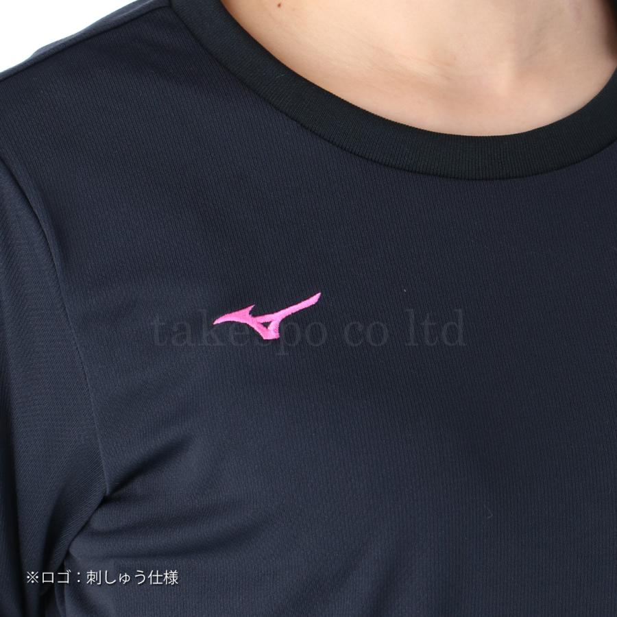 ミズノ 長袖Tシャツ レディース 上 Mizuno 長袖 ワンポイント ロンT 吸汗速乾 ドライ UVカット 32MA1395 新作｜takespo｜13