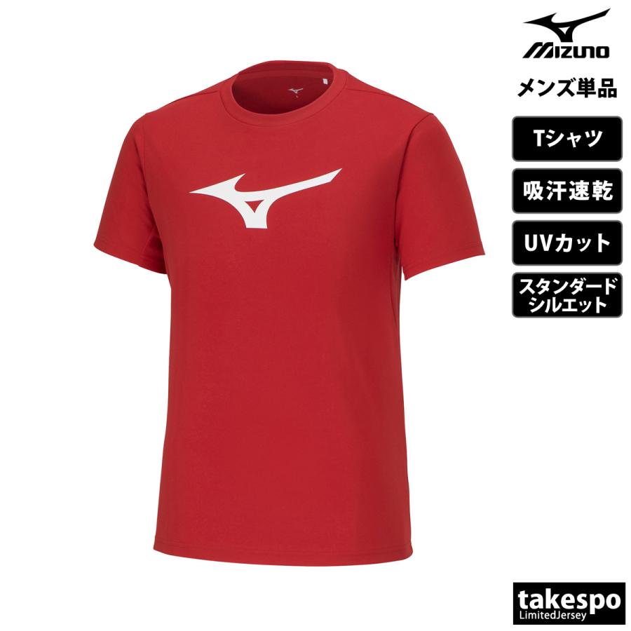 新品　未使用品　yosaウェア メンズ　Tシャツ　M サイズ MIZUNO（ミズノ） Tシャツ メンズ 半袖 吸汗 速乾 吸水 ブランド