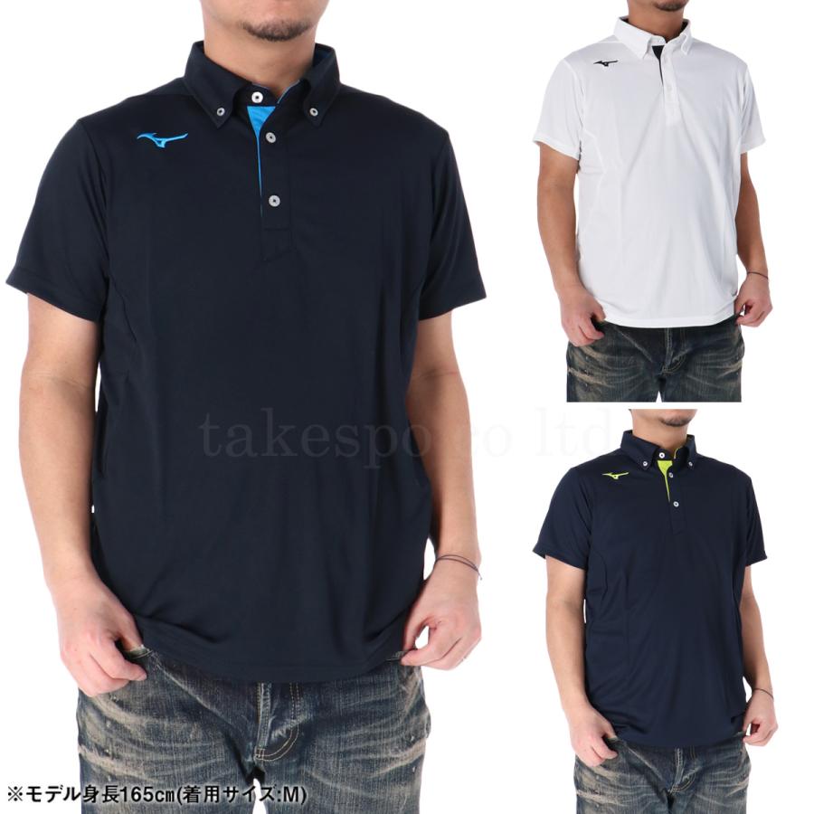 MIZUNO ミズノ ポロシャツ メンズ ブランド Mizuno ワンポイント