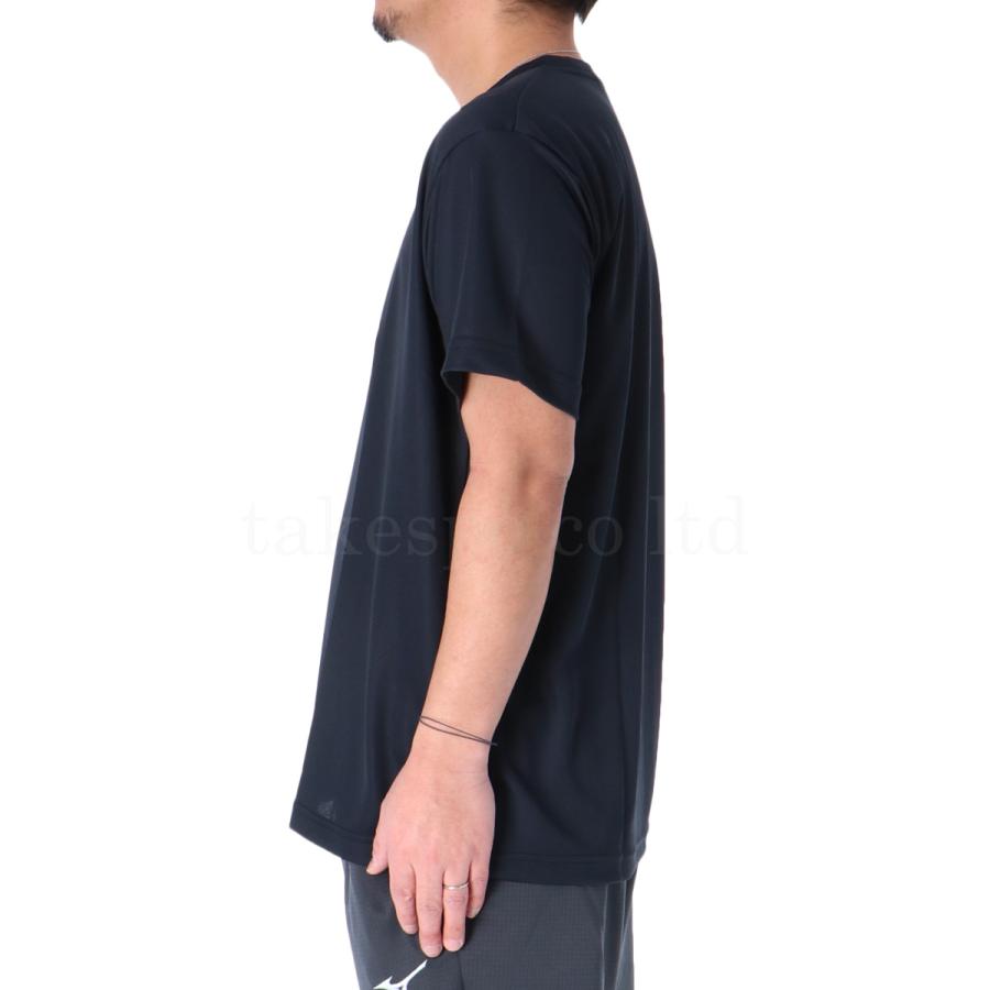 Tシャツ メンズ 半袖 吸汗 速乾 ミズノ 吸水 ナビドライ ブランド Mizuno UVカット ドライ クルーネック 丸首 32MAC190 3L/4L/5L | MIZUNO | 17