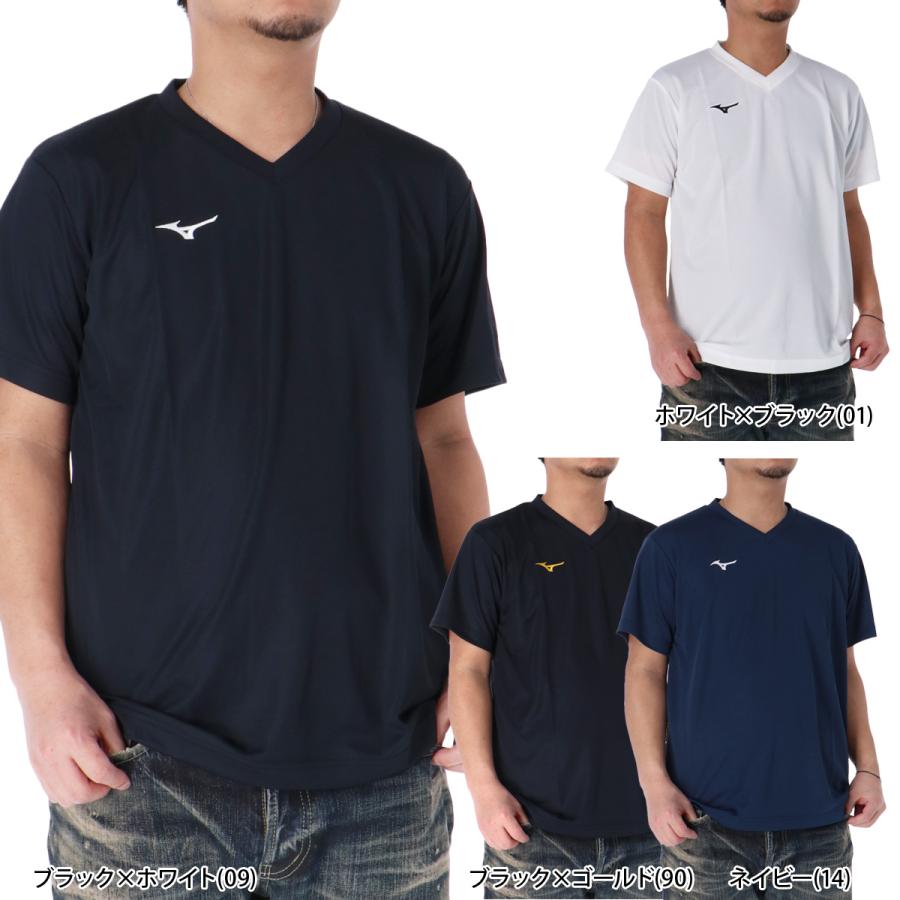 MIZUNO（ミズノ） Tシャツ メンズ 半袖 速乾 スポーツ ブランド 吸汗